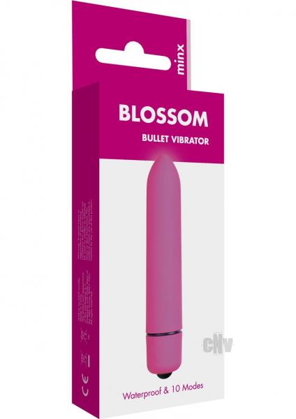 Minx Blossom 10 Mode Bullet Vibrator - Pink