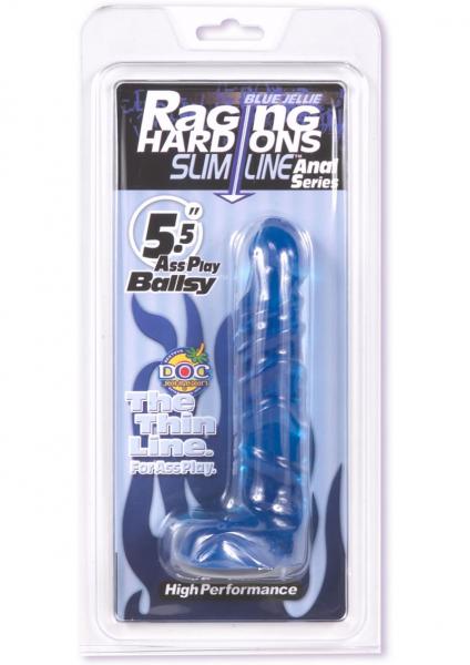 Raging Hard On 5.5 Blue Jelly