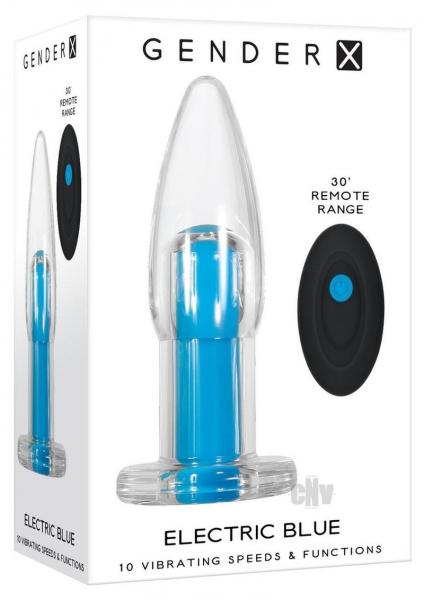 Gender X Electric Blue Rechargeable