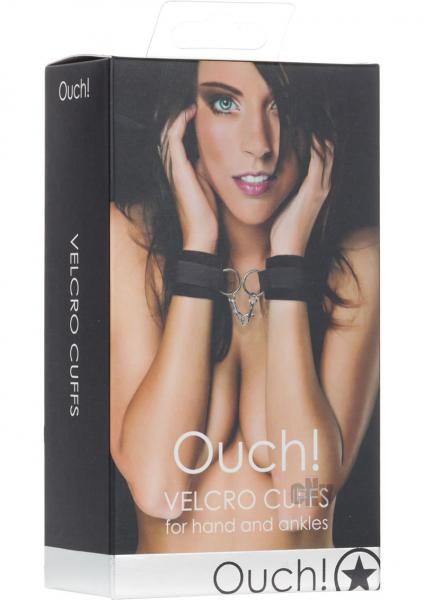 Ouch! Velcro Cuffs - Black