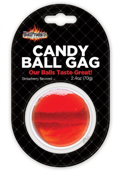 Candy Ball Gag Strawberry