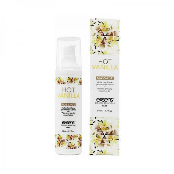 Exsens Of Paris Massage Oil Hot Vanilla 1.7oz