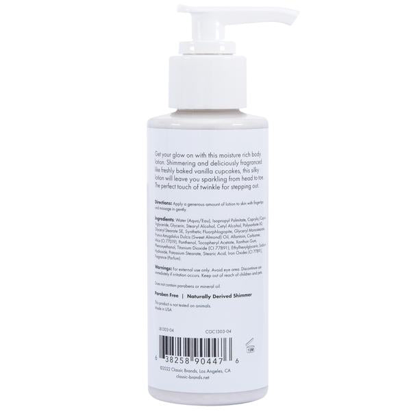 Cgc Vanilla Cupcake Shimmer Lotion Slvr