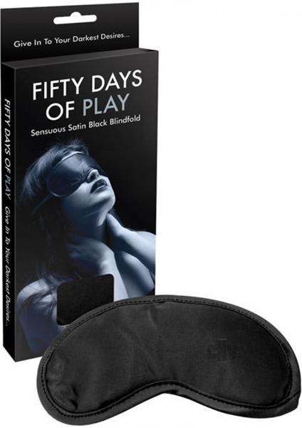 Fifty Days Of Play Blindfold Black O/S