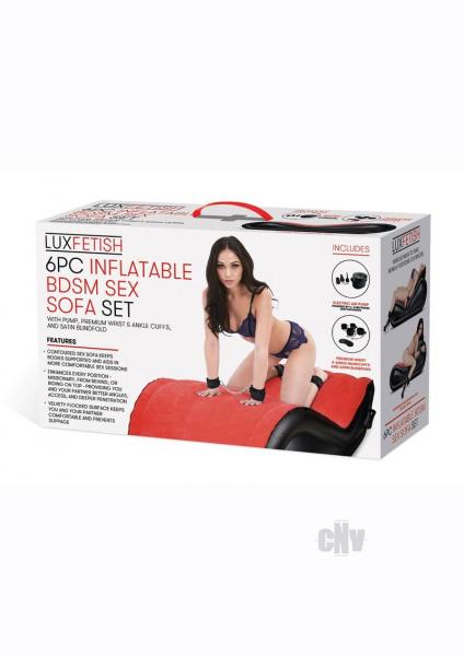Lux Fetish 6-piece Inflatable Bdsm Sex Sofa Set