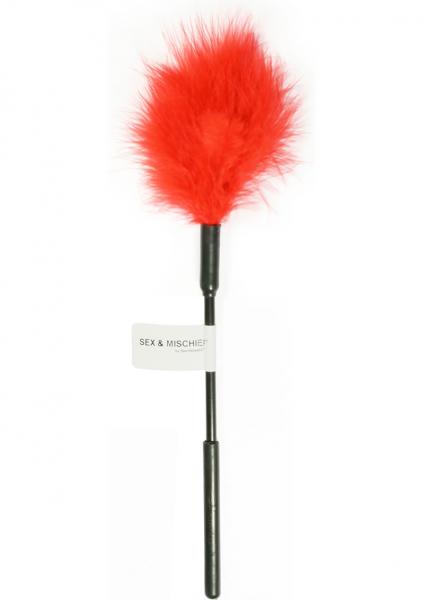 Feather Ticklers 7 inches Red