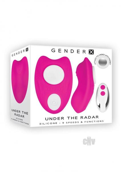 Gender X Under The Radar Underwear Vibrator Pink