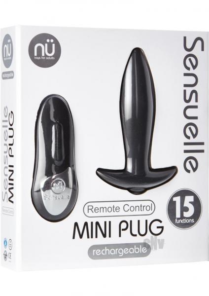 Sensuelle Remote Control Mini Plug Black