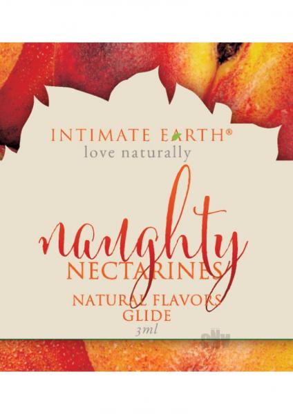 Intimate Earth Naughty Nectarines Glide Foil Pack .10oz