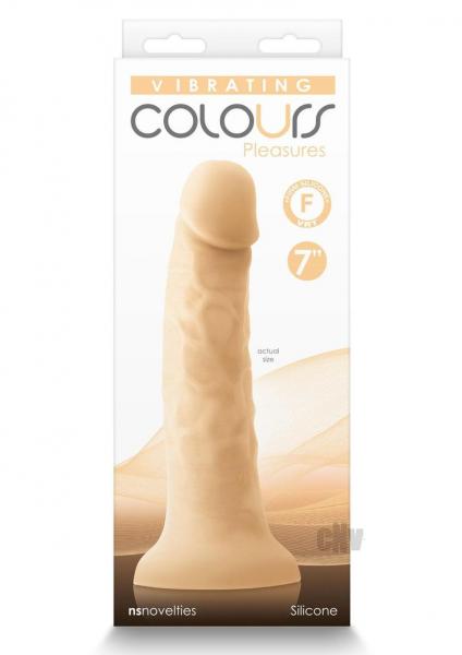 Colours Pleasures 7 In. Vibrating Dong Light