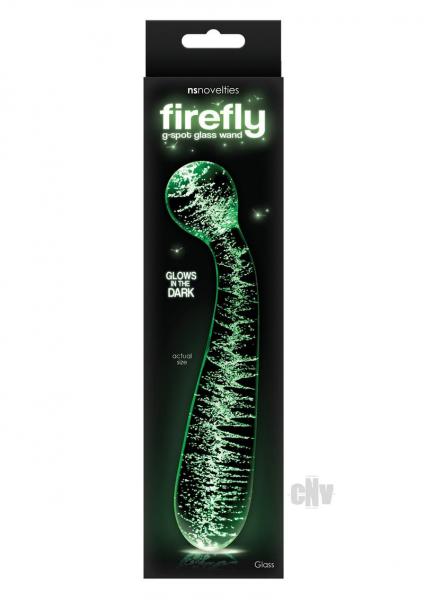 Firefly Glass - G Spot Glow Wand - Clear