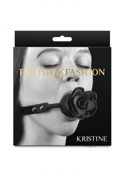 Fetish & Fashion Kristine Rose Gag Black