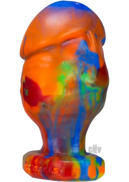 Oxballs Honcho-3, Buttplug, Large, Rainbow