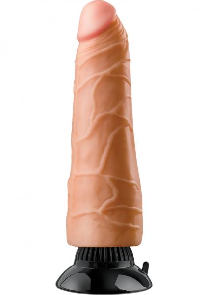 Real Feel Deluxe No 3 7 inches Vibrator Beige