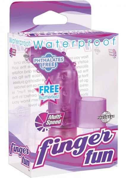 Waterproof Finger Fun Purple
