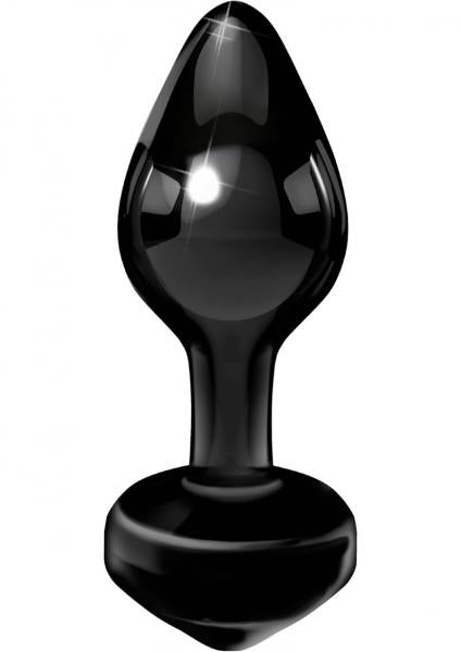 Icicles No. 44 Black Glass Butt Plug