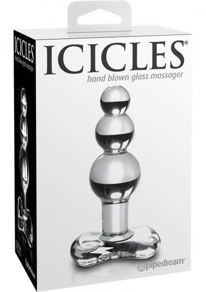 Icicles No 47 Beaded Glass Anal Plug