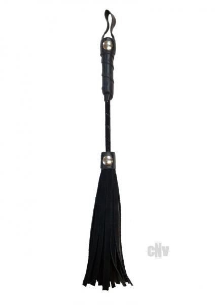 Rouge Mini Flogger 10 In. Black