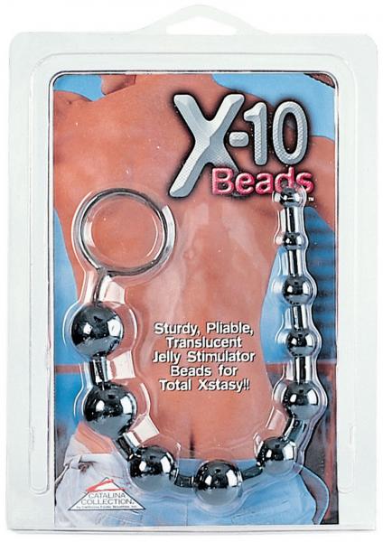 X-10 Beads Black