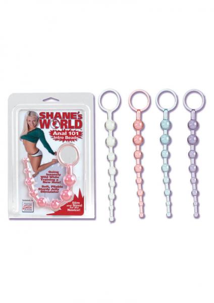 Shanes Anal 101 Intro Beads Purple