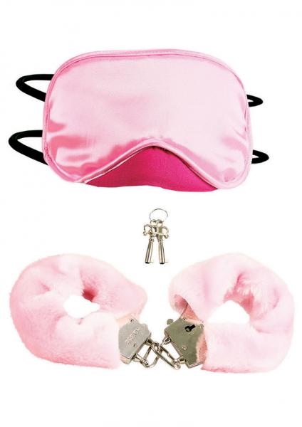 Pleasure Cuffs with Satin Mask