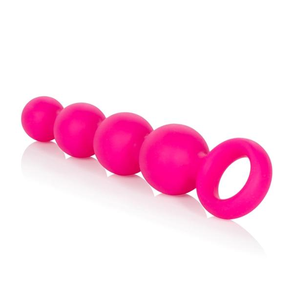 Calexotics Silicone Booty Beads - Pink