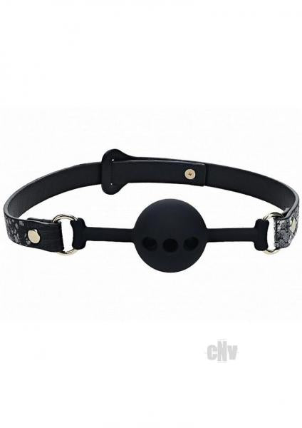 Ouch! Florence Collection Silicone Ball Gag Black
