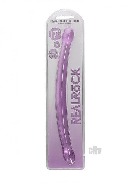 Realrock Non Realistic Double Dong 17in Purple