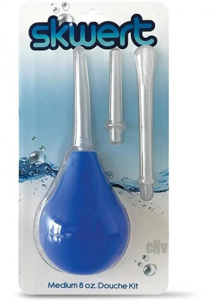 Skwert Enema Bulb W/3 Wands - 8 Oz