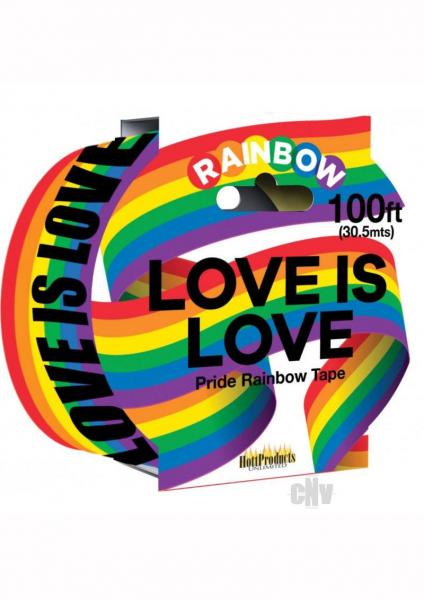 Love Is Love - Rainbow Style - Caution Party Tape - 100'