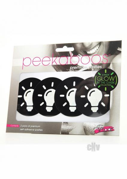 Peekaboos Glow In The Dark Light Bulb - Pack Of 2