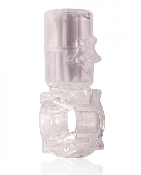 Big OMG Vibrating Ring Clear