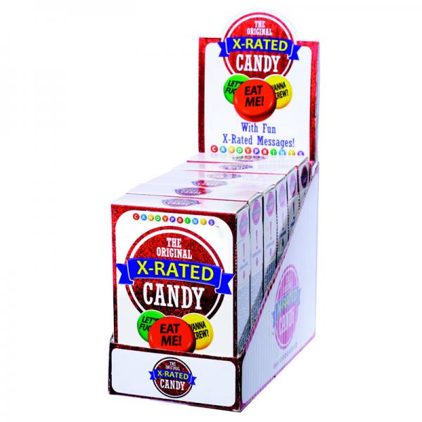 Original X-Rated Candy 6 Pack Display