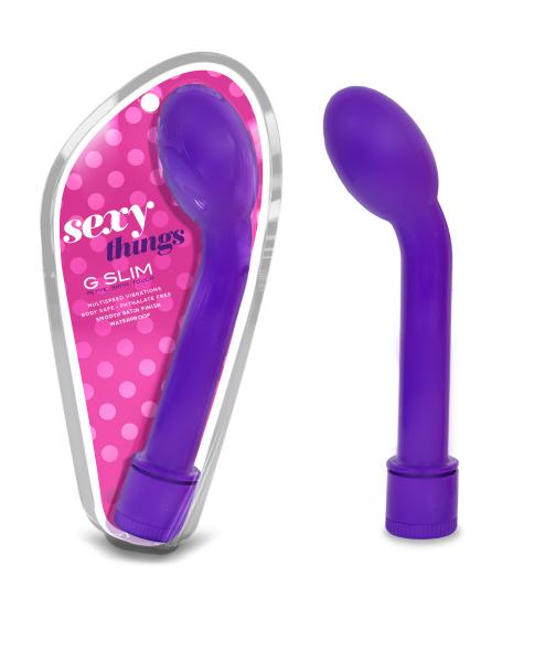 Blush Sexy Things G Slim Petite Satin Touch - Purple