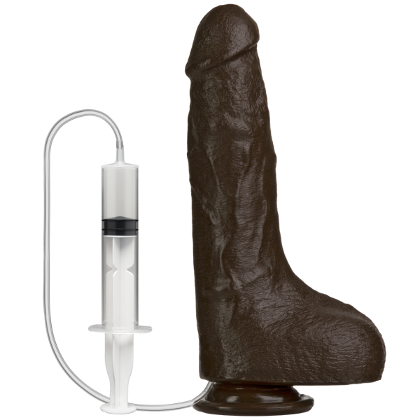 Bust It Squirting Realistic Cock Black