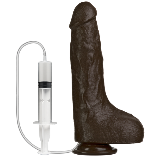 Bust It Squirting Realistic Cock Black