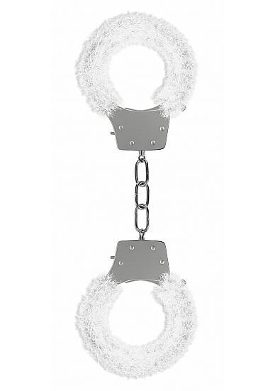 Ouch! Pleasure Handcuffs Furry - White