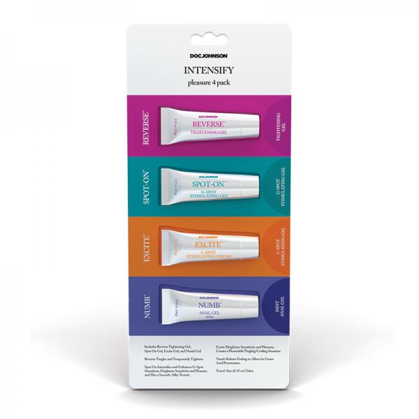 Doc Johnson Intensify Pleasure 4-pack