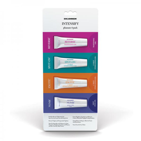 Doc Johnson Intensify Pleasure 4-pack