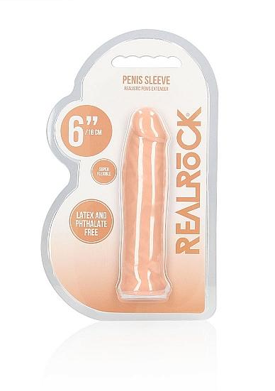 Real Rock Penis Extender - 7" - 17 Cm - Vanilla