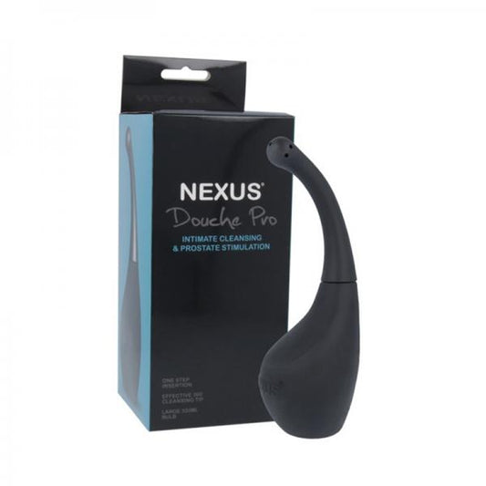 Anal Douche With Prostate Nozzle Black