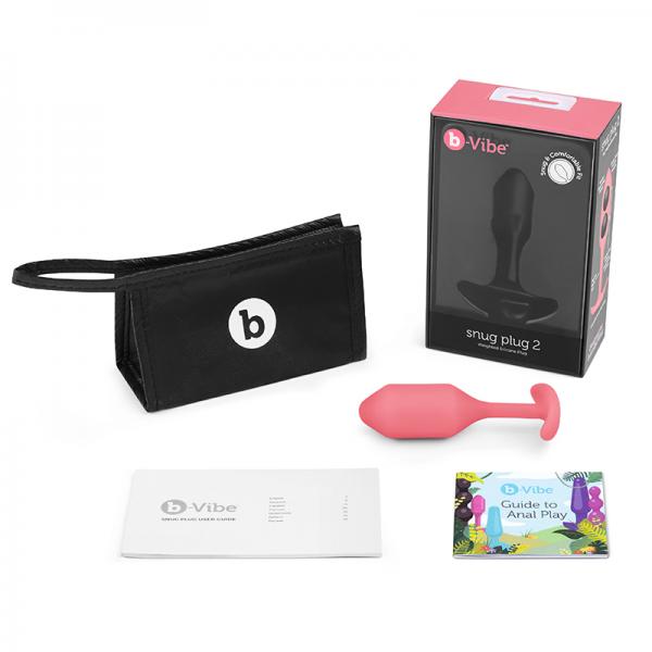 B Vibe Snug Plug 2 Coral (net)