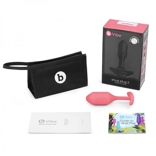 B Vibe Snug Plug 2 Coral (net)