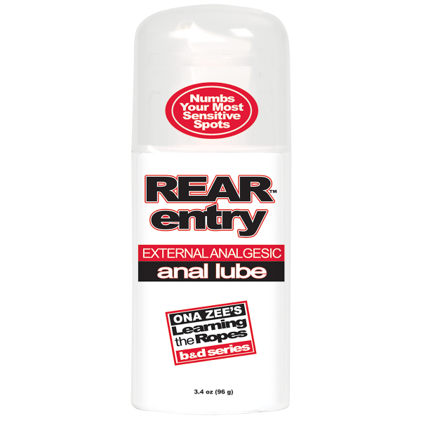 Ona Zees Rear Entry Desensitizing Anal Lube 3.4oz.