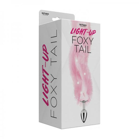 Foxy Tail Butt Plug Pink