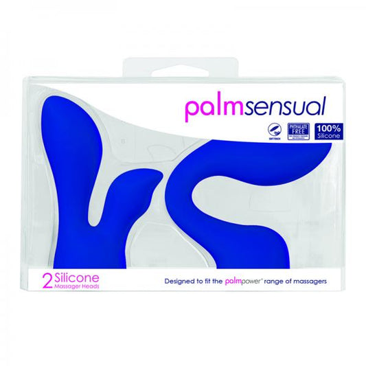 Palm Sensual Accessories 2pk Blue