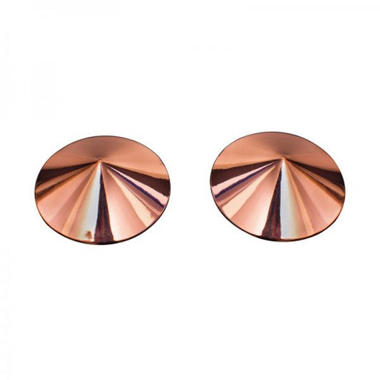 Pleasure Collection Metal Pasties Rose Gold O/s