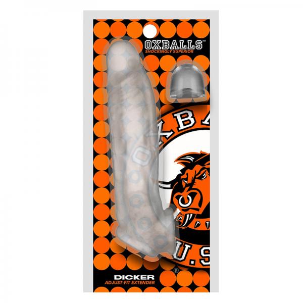 Oxballs Dicker Adjust-fit Extender - Clear Ice