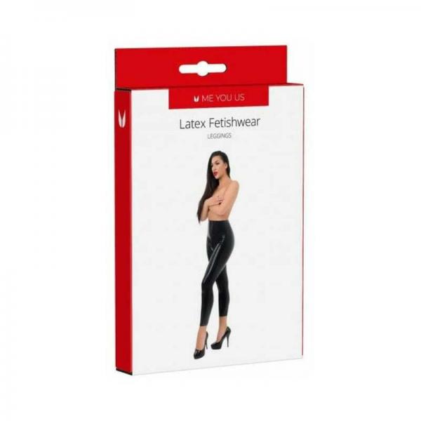 Myu Latex Leggings Sm Black
