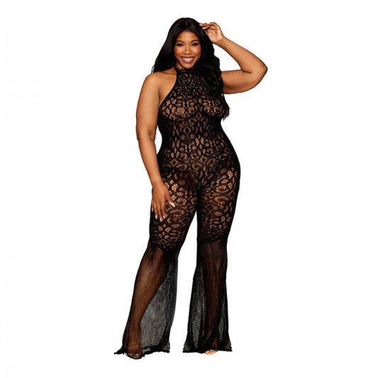 Flair-legged Bodystocking Black Q/s
